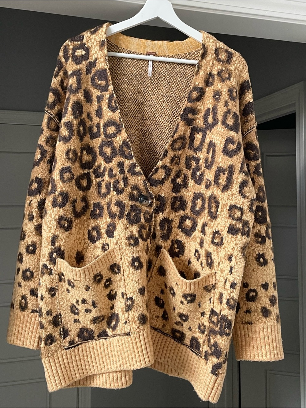 Free People State Side Cardigan Sz S - Picture 6 of 10